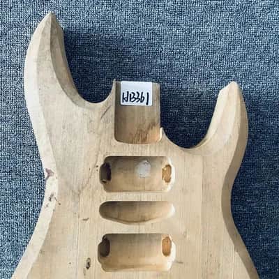 Unfinished HSH Guitar Body DIY Project image 5