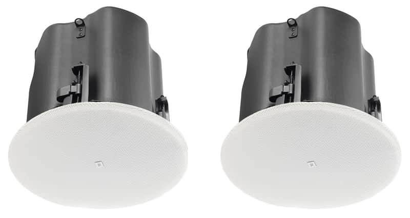 Immagine 2 JBL Control 416C/T 6.5" Commercial 70v/8-ohm Ceiling Speakers 4 Restaurant/Bar - 1