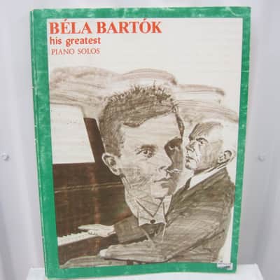 Bela Bartok His Greatest Piano Solos Sheet Music Song Book Songbook image 1