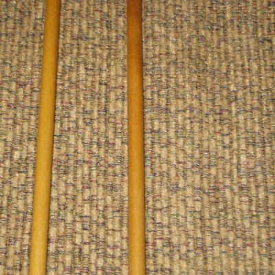 one pair new old stock A+ Mike Balter MB10AB (10AB) Hard Keyboard Mallets, 7/8" phenolic (plastic) round HEADS and natural birch HANDLES - mid to late 1990s (+ packaging) Unwound Series image 11