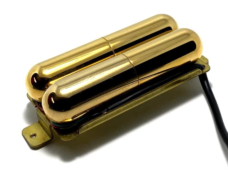 Dragonfire Lipstick Humbucker, Neck Position Specialty Tube Style Pickup, AlNiCo V, Passive, Gold image 1