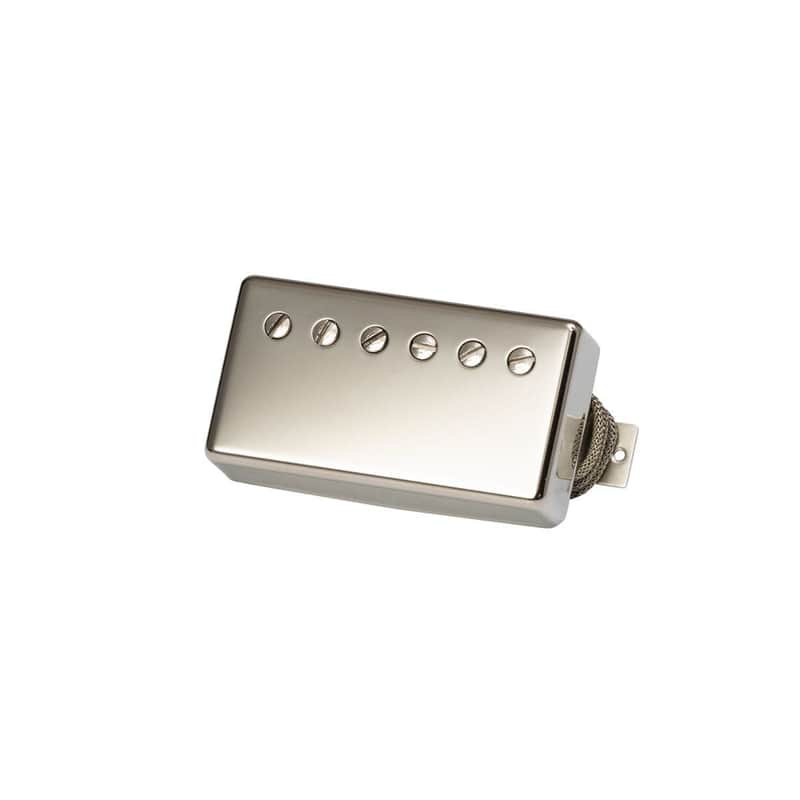 T-Type Rhythm, Double Black, Nickel Cover, 2-Conductor, Unpotted, Alnico 5, 7.3K Humbucking Pickup image 1