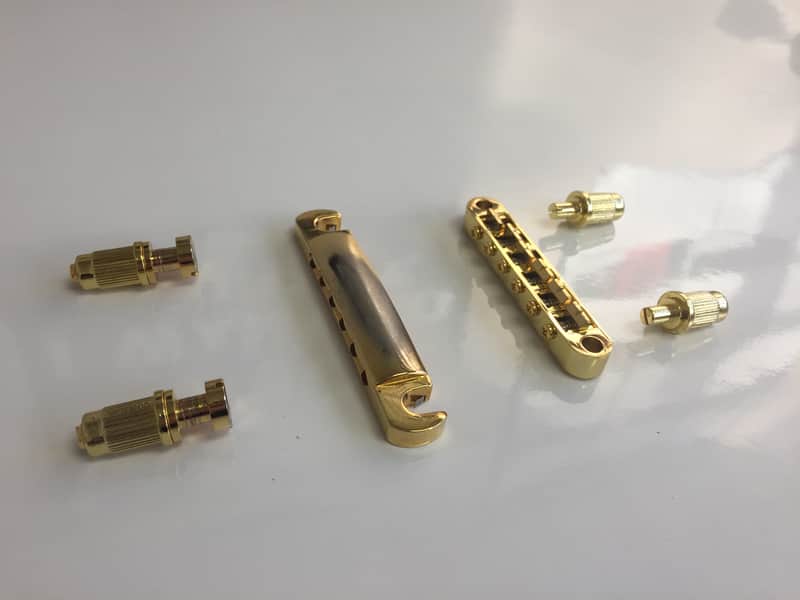 Epiphone Tune-o-matic Bridge - Gold image 1