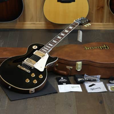 Minty! 2024 Gibson Les Paul Standard Electric Guitar Black Top + OHSC image 1