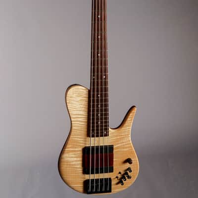 Fodera Imperial Elite 5 - Flame Maple Top image 7
