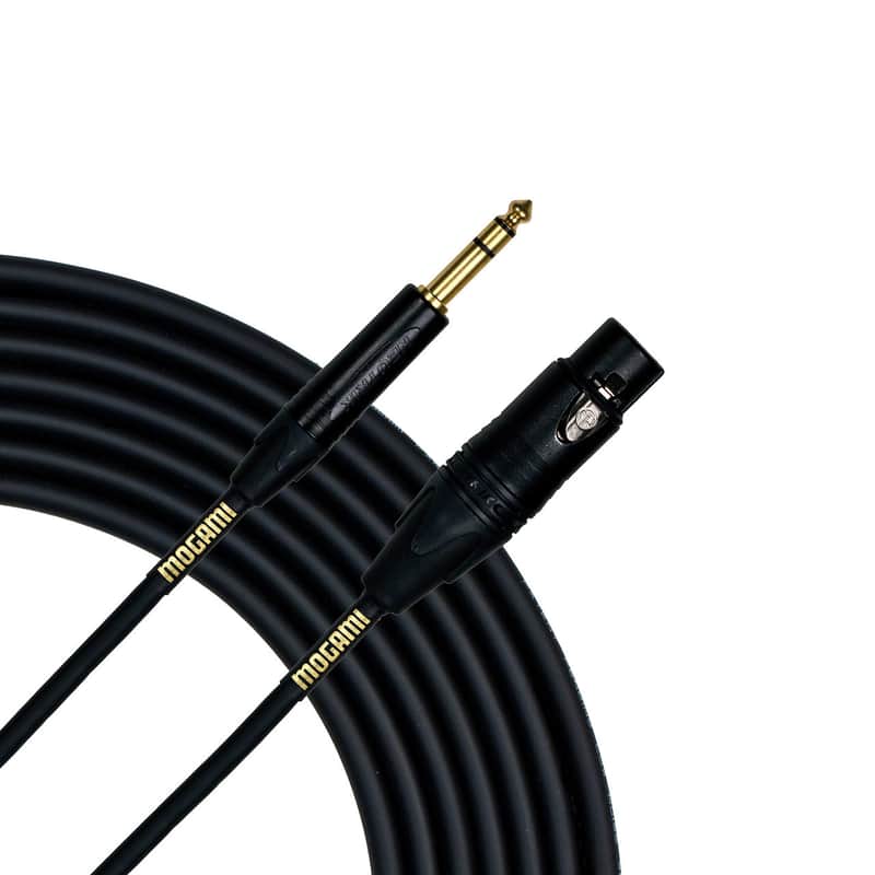 Mogami Gold-TRSXLRF-20 TRS to XLR Female - 20' image 1