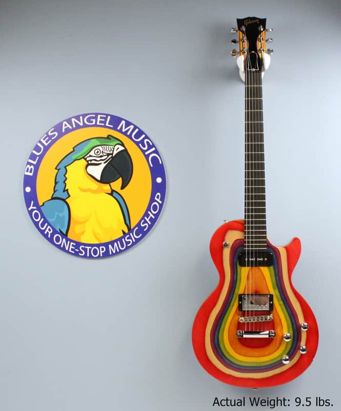 2013 Gibson Les Paul Zoot Suit Electric Guitar, Rainbow image 1