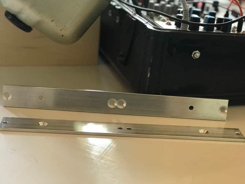Unbranded Pair 6U Side Plates for DIY Eurorack Modular Synthesizer Case Aluminum image 1