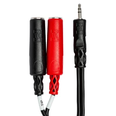 HOSA YMP-137 Stereo Breakout, 3.5 Mm TRS To Dual 1/4 In TSF image 3