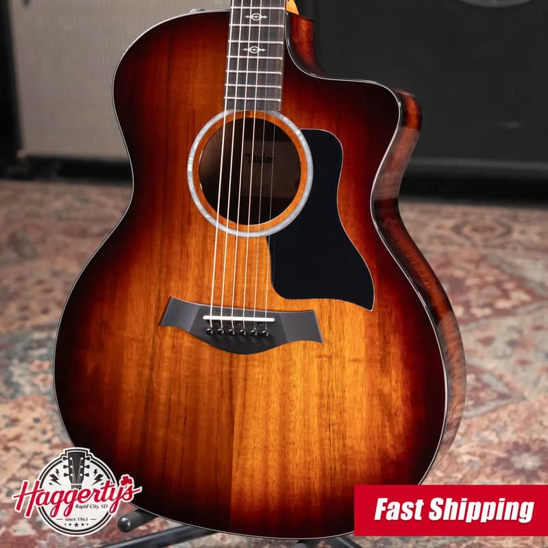 Taylor 224ce-K DLX Grand Auditorium Acoustic/Electric Guitar with Hardshell Case image 1