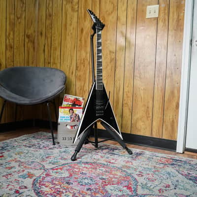 Jackson Pro Series Signature Wes Borland King V KV Black With White Bevels image 2