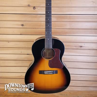 Epiphone Blues King Studio Acoustic-Electric Concert Guitar with Epiphone Gig Bag - Dark Burst image 2
