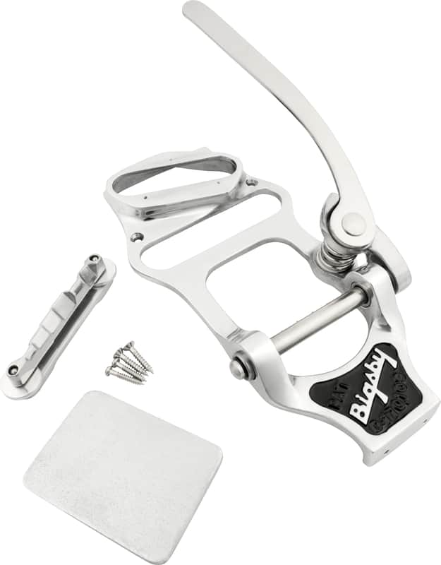 Bigsby Bigsby Tailpiece B16 with Bridge and Neck Shim Polished Aluminum