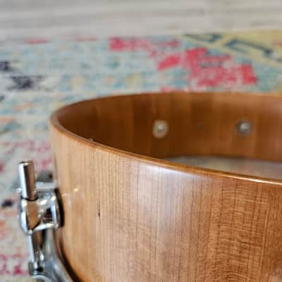 Sugar Percussion 14x4" Cherry Stave Shell Snare image 16