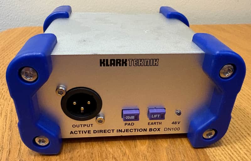 Klark Teknik DN100 v2 Active Direct Box 2021 - Present - Silver image 1