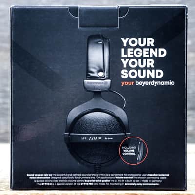 Beyerdynamic DT 770 M 80 Ohms Closed-Back Monitor Headphones with High Attenuation image 2