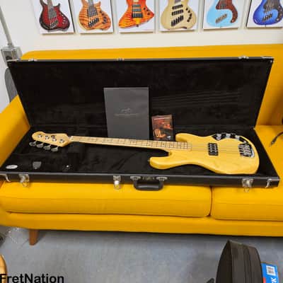 G&L CLF L-1000 4-String Bass Natural 8.54lbs CLF1805176 - Pre-Owned image 21