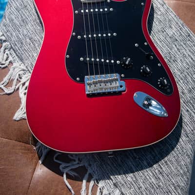 Fender AST Aerodyne Stratocaster - Old Candy Apple Red w Matching HS - Made in Japan - Pro Set-Up w Perfect Frets/Action/Intonation! image 6