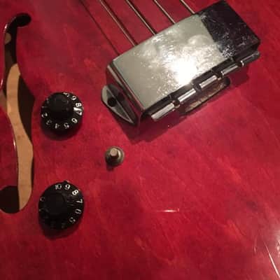 Gibson 2EB EB2 1969 Red Lefthanded Lefty Bass image 8