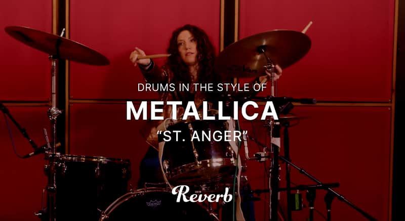 Drums in the Style of Metallica's St. Anger image 1