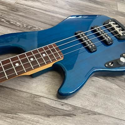 G&L El Toro Bass, Lefty, OHSC, Likely NOS 1991 - Blue image 4