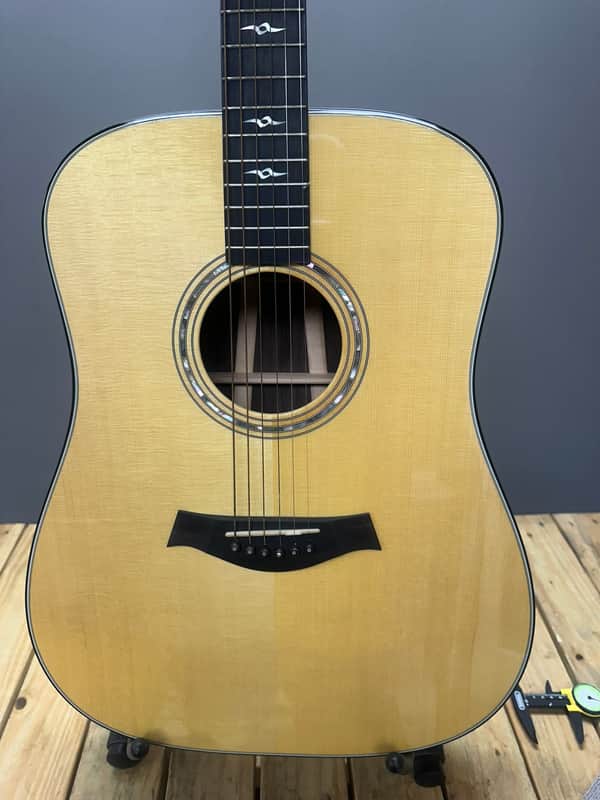 1996 Taylor 710 BRZ Natural Acoustic Guitar image 1