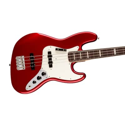 Fender Vintera III Early '70s Jazz Bass RW Candy Apple Red - 4-String Electric Bass image 4
