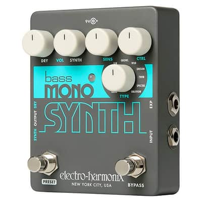 Electro-Harmonix Bass Mono Synth Bass Monophonic Synthesizer Pedal, BASS MONO SYN image 7