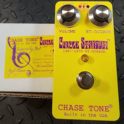 Chase Tone Purple Stardust 1967-1970 Hi-Octave Fuzz - Yellow image 2