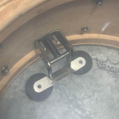 Slingerland - 5.5x14" Gene Krupa Radio King, Solid Maple Snare Drum 3-point Strainer, 1951 - White Marine Pearl image 12