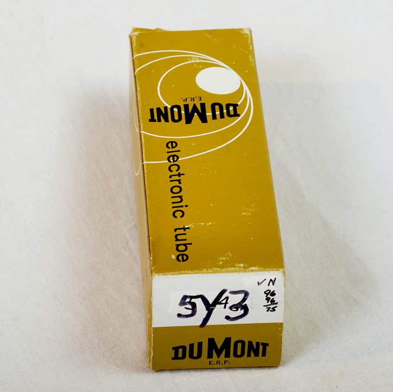 Vintage Raytheon 5Y3G Rectifier Tube -test good image 1