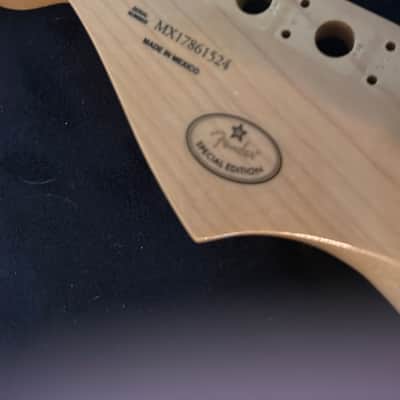 2017 Fender Special Edition Strat Stratocaster Neck Refret 9.5" Radius image 2