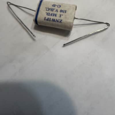 Vintage Reproduction Fender Capacitor 1953-62 Chicklet 1MFD image 2