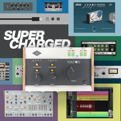 Universal Audio Volt 276 Portable 2x2 USB Type-C Audio/MIDI Interface with Built-In Compressor image 6
