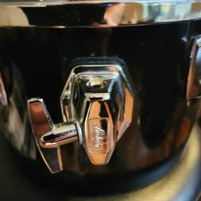 Ludwig 6 8 10 Concert Toms - Black Excellent Condition image 24