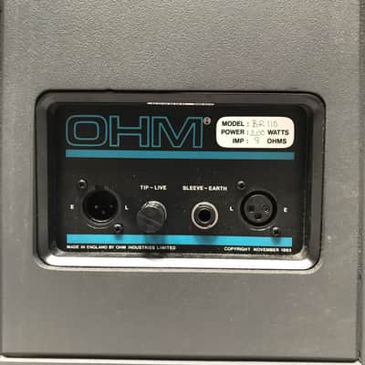 OHM BR-10 Pareja bafles pasivos. Made in UK image 6