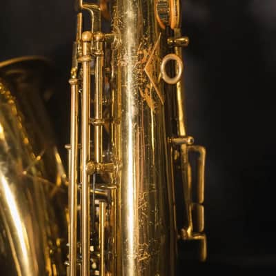Martin Late 20's Low Pitch Alto Saxophone with Hardshell Case - Used image 21
