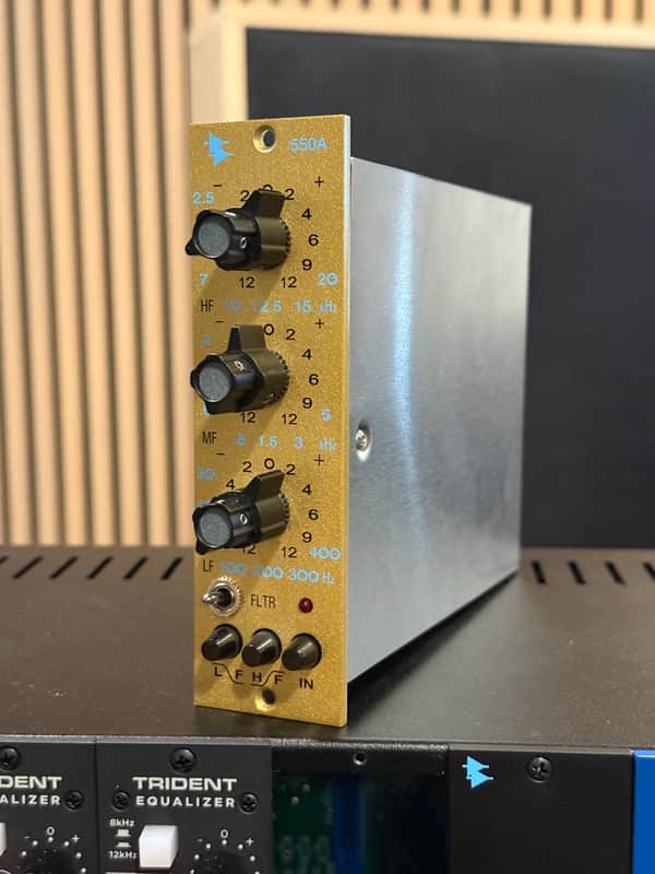 API 550A 500 Series EQ in Gold image 1
