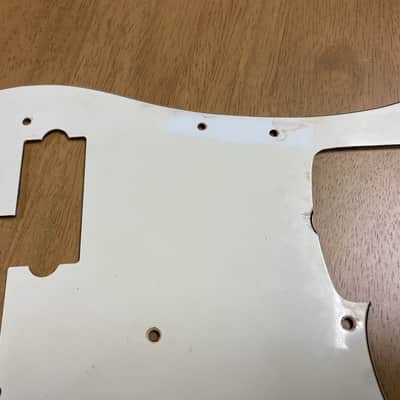 Fender Precision Bass Pickguard 1974 - White 3-ply image 4