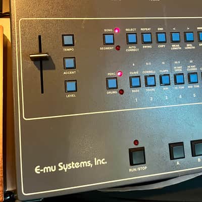 E-mu Drumulator w/ EDRM-M Midi mod and manuals image 2