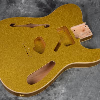 Custom Pre-order! Thinline Telecaster w/ Vega-Trem Tremolo HH Gold DiMarzio Tone Zone Kluson Icon image 10