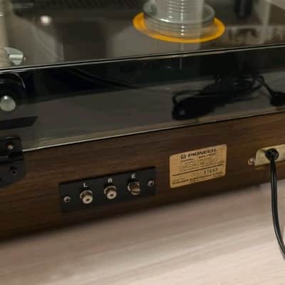 VINTAGE SPL PIONEER TURNTABLE/MADE IN JAPAN/1973 image 6