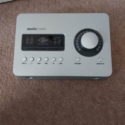 Universal Audio Apollo Solo Heritage Edition USB 3.0 Audio Interface 2020 - Present - Silver image 1