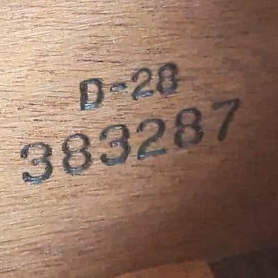 Martin D-28 1976 Acoustic Guitar - Owned by Nathaniel Rateliff - powerful vintage sound and great playability - Check Video! Bild 17