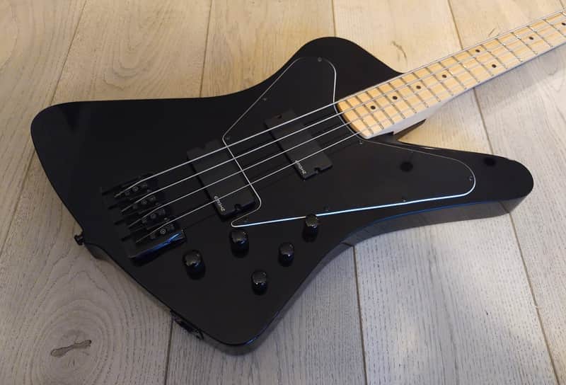 DEAN John Entwistle Hybrid Bass, Fenderbird 2010s BLACK image 1