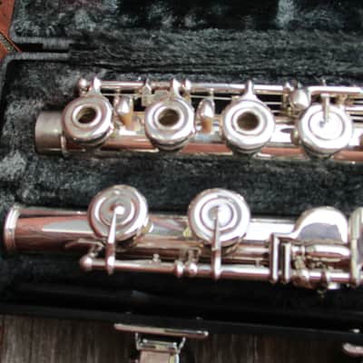 Yamaha YFL-282 Standard Open Hole Flute 2010s - Silver-Plated image 2