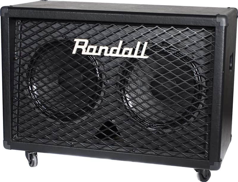 Randall RD212-V30 Diavlo Series 2 X 12-Inch Vintage 30 Angles Baffled 130-Watt Guitar Cabinet image 1