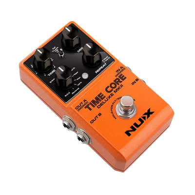 NuX Time Core Deluxe MKII delay pedal with 7 different types & phrase looper image 4