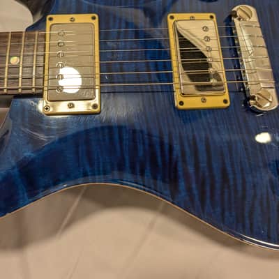 PRS Custom 22 2008 - Whale Blue 10 Top image 15