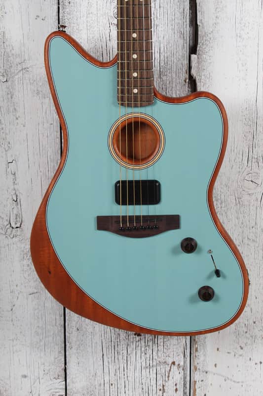 Fender Acoustasonic Player Jazzmaster Acoustic Electric Guitar with Gig Bag